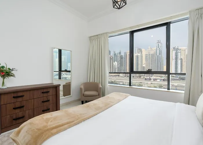 Modern 1Br Apartment In Jlt Next To Metro With City Views